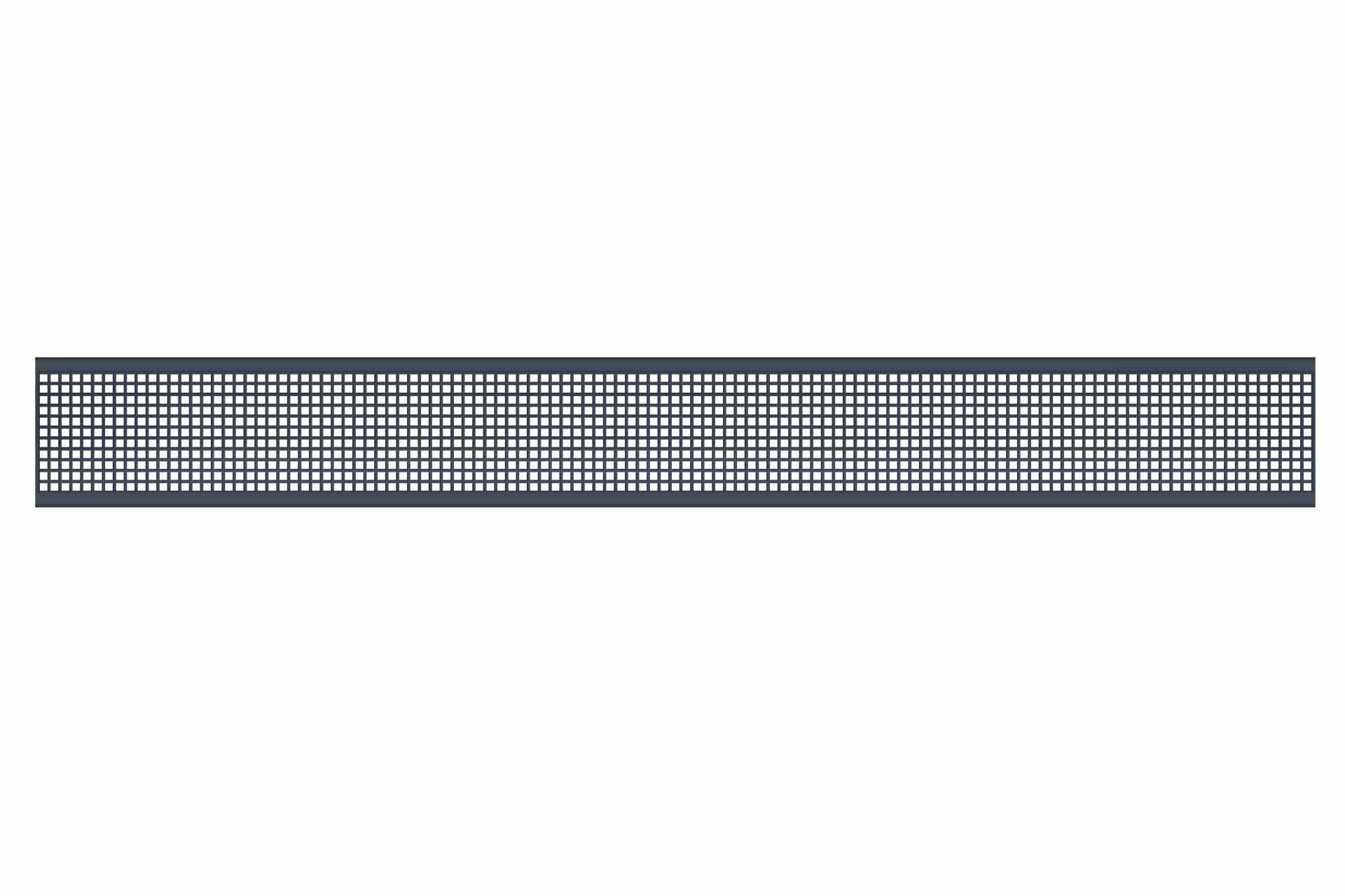 EASY-FENCE Inlay VIERO Anthrazit, 21 x 180 cm