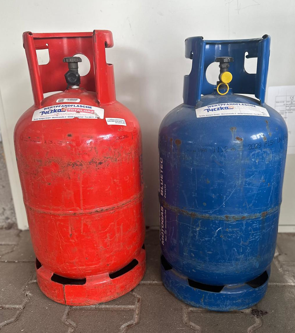 Tyczka Energy Treibgas Staplergas 11 kg Füllung