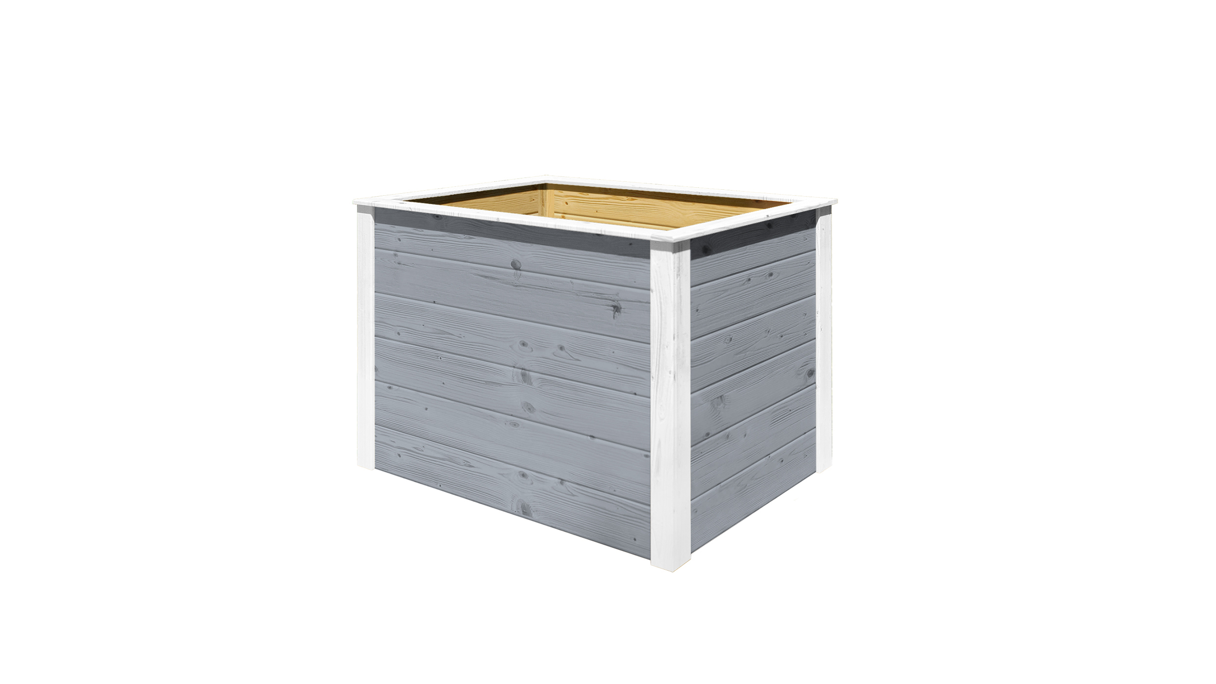 weka Element-Hochbeet Modular, 21 mm, grau, 98 x 69