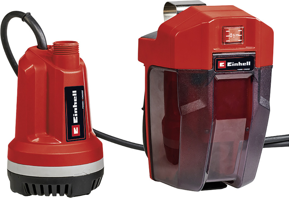 Einhell Akku Tauchpumpe GE-PP 18 RB Li-Solo 3000 l/h