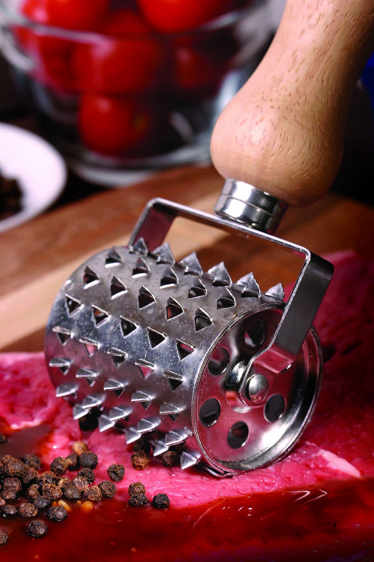 Jim Beam Steak Roller Edelstahl 20 cm