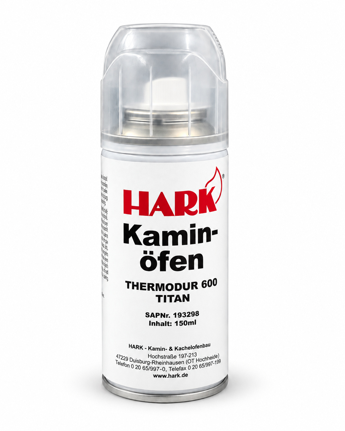 HARK Ofenlack Thermodur 600 titan 150 ml