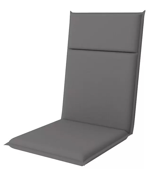 Doppler Auflage / Polster HL Hit anthrazit 119x48x3,5cm D.7840