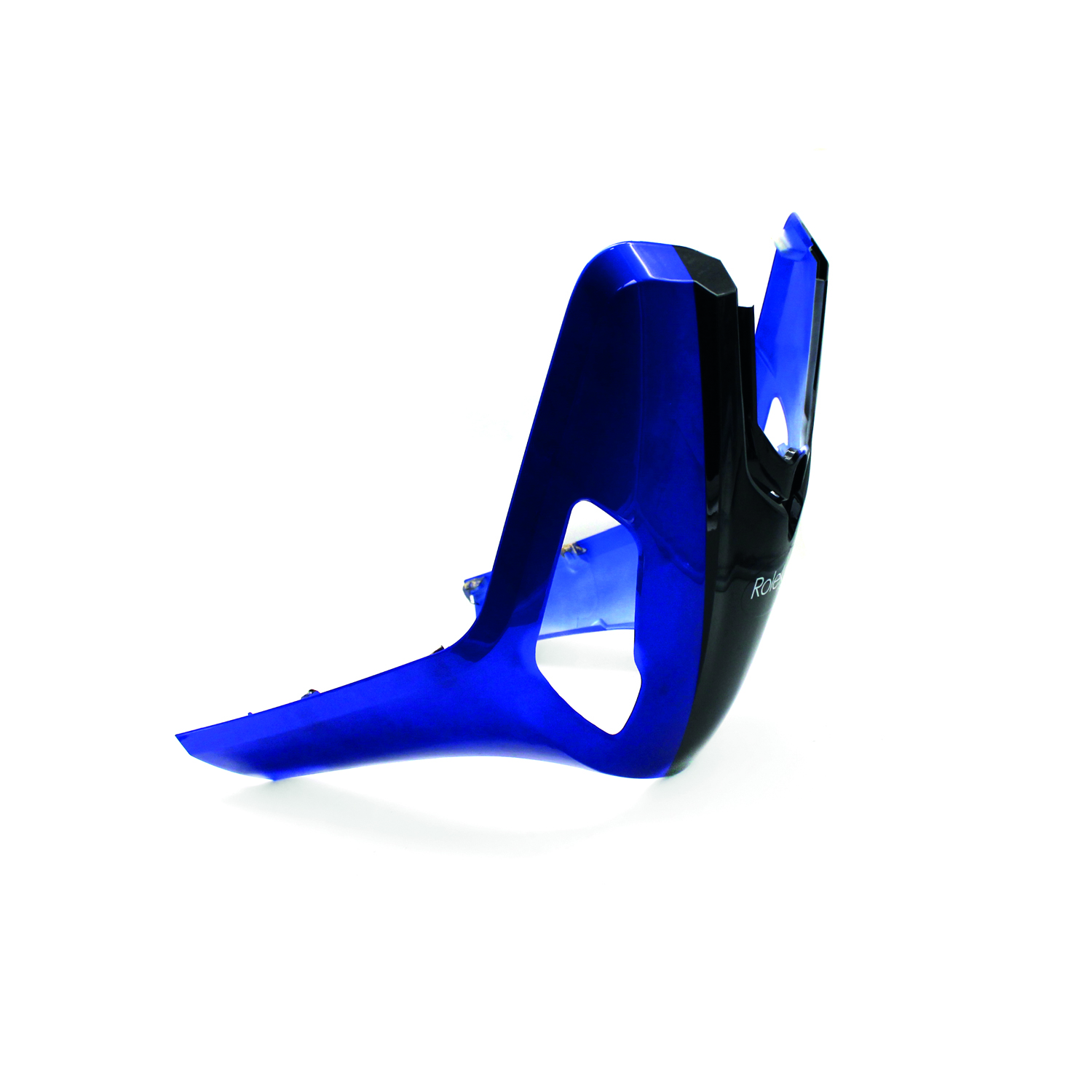 Rolektro Verkleidung, Frontschutz, Frontschürze Blau Schwarz für Quad