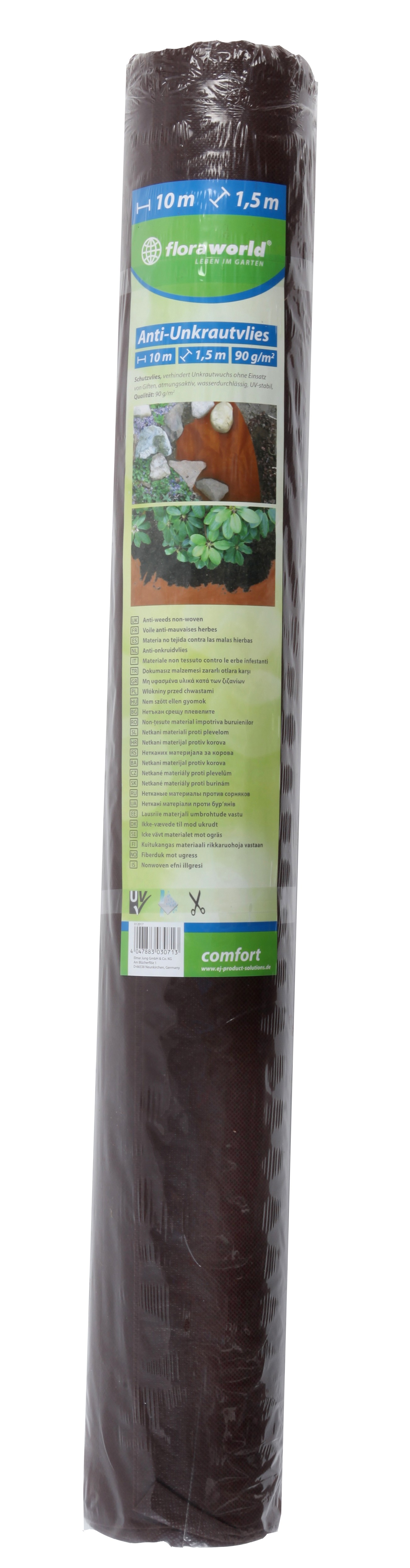 Unkrautvlies / Gartenvlies comfort floraworld 10x1,5m