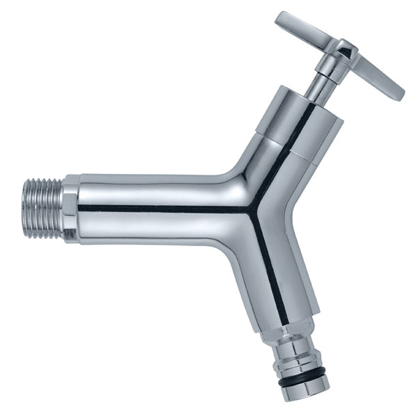 Auslaufhahn Regentonne Design Chrom 19mm (3/4
