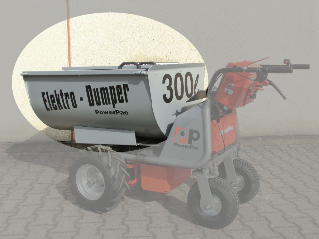 Powerpac Futterwanne 300 Liter für Multi-Dumper MCE 400