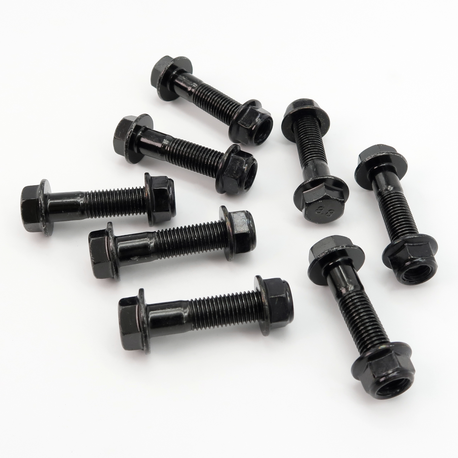 Rolektro Schrauben mit Muttern für Stoßdämpfer vorne M10x40mm, 8 Stück