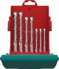 SDS-plus-Bohrer Bionic Satz 7-tlg. Heller
