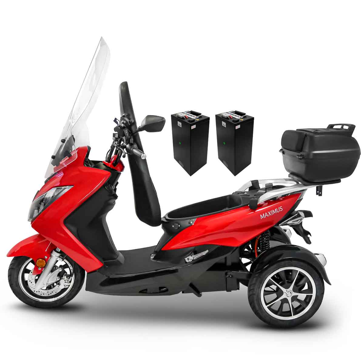 Dreirad Roller Rolektro Maximus MX3-25 Trike 2x60V 32,5AH Akkus