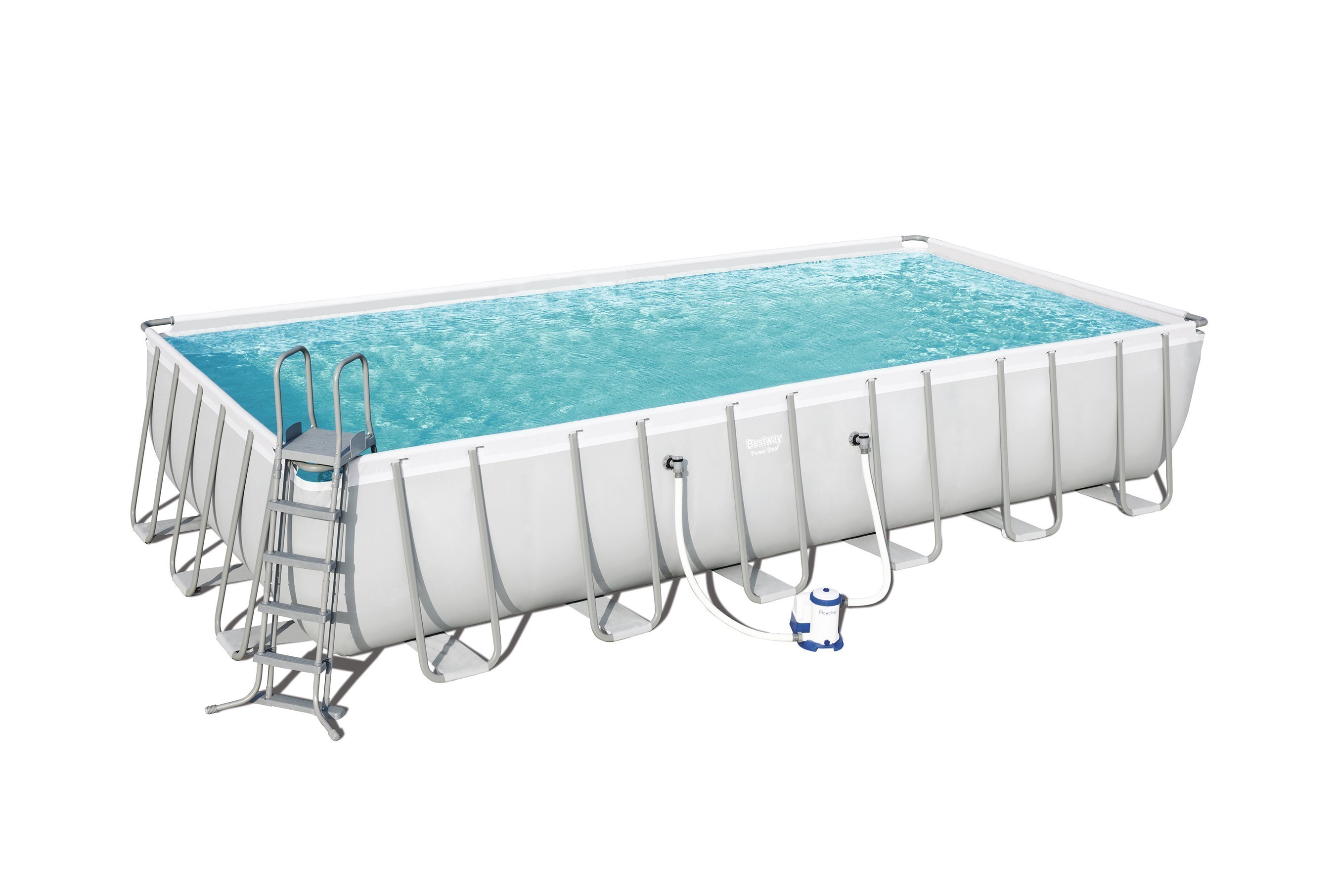 Pool / Frame Pool Bestway Power Steel Komplett-Set 732x366x132cm