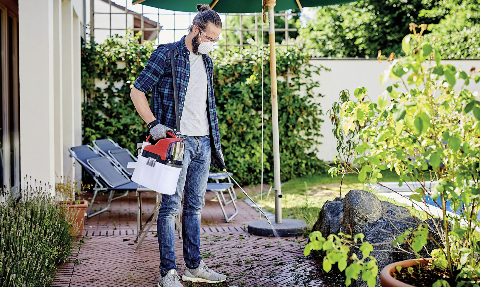 Einhell Akku Drucksprühgerät GE-WS 18/75 Li-Solo