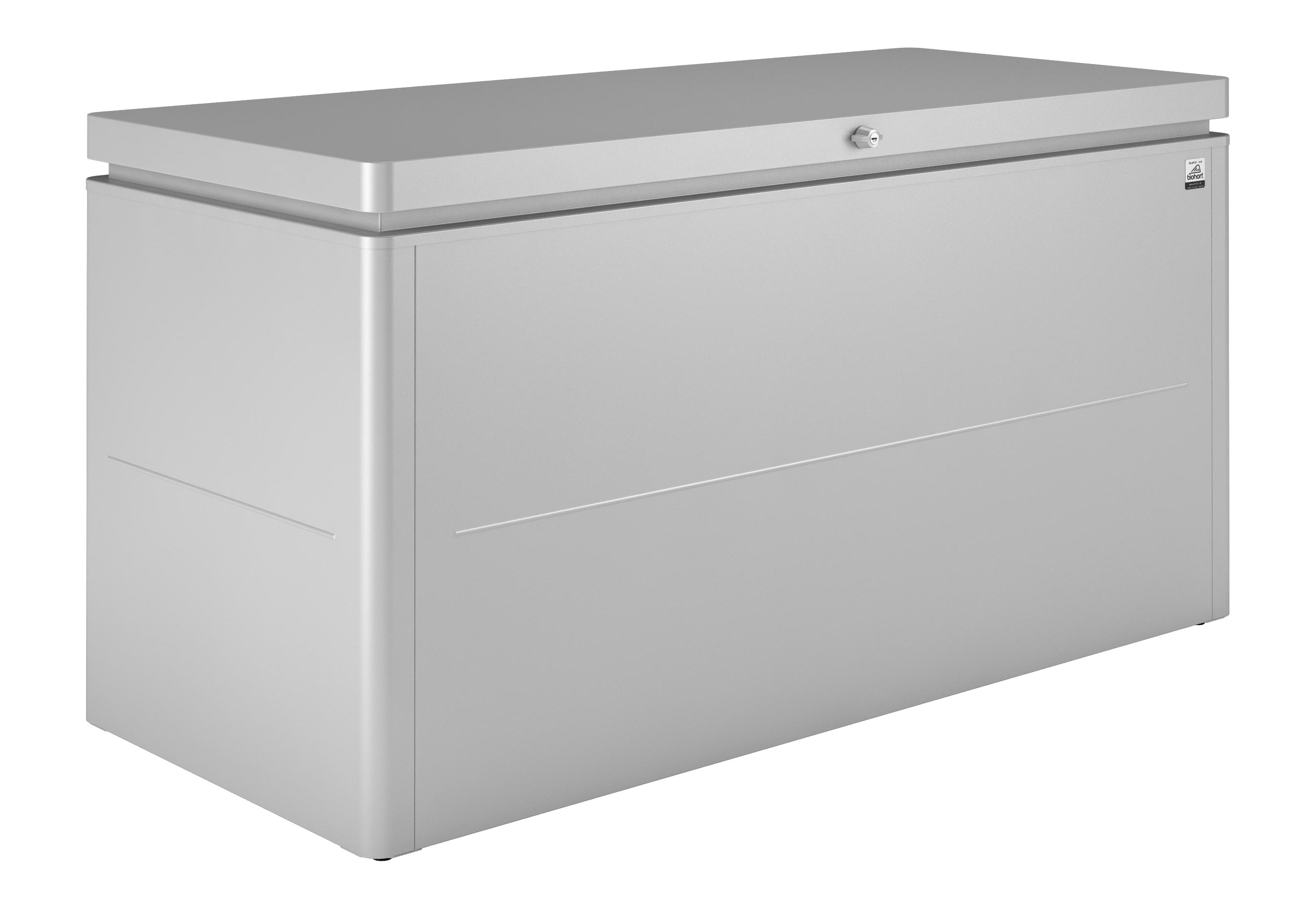 Gartenbox Biohort Loungebox Gr. 160 silber-metallic 160x70x83,5cm