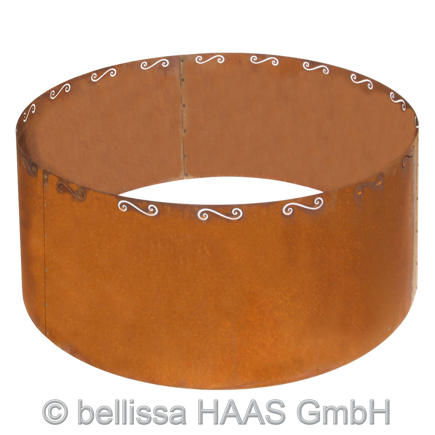Hochbeet Corten blank rund bellissa Ø110x50cm