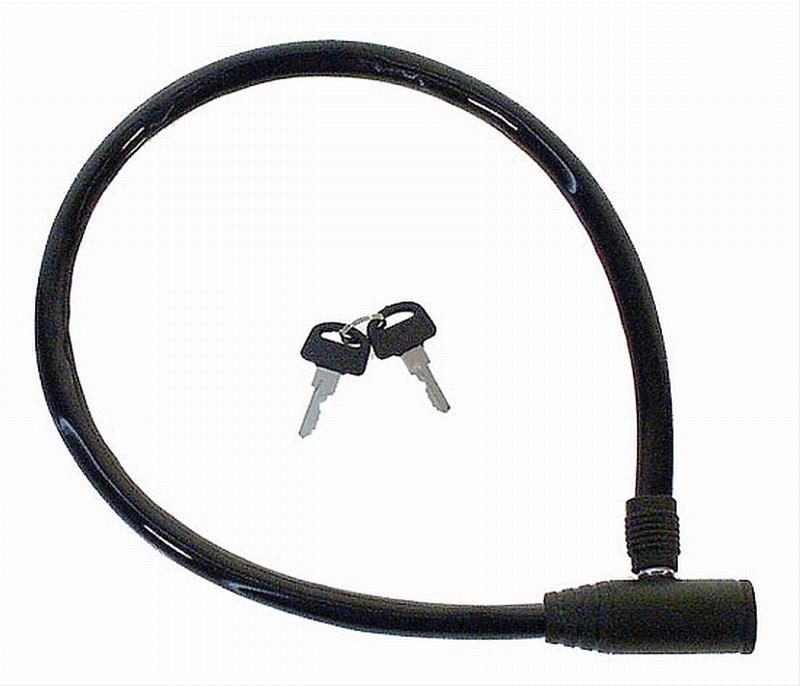 Fahrradschloss / Kabelschloss M-Wave 60cm schwarz