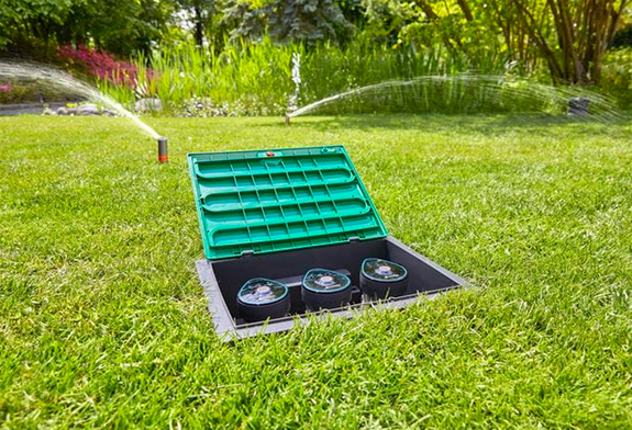 GARDENA Ventilbox 9V Bluetooth® Set Bewässerungssteuerung 01286-20