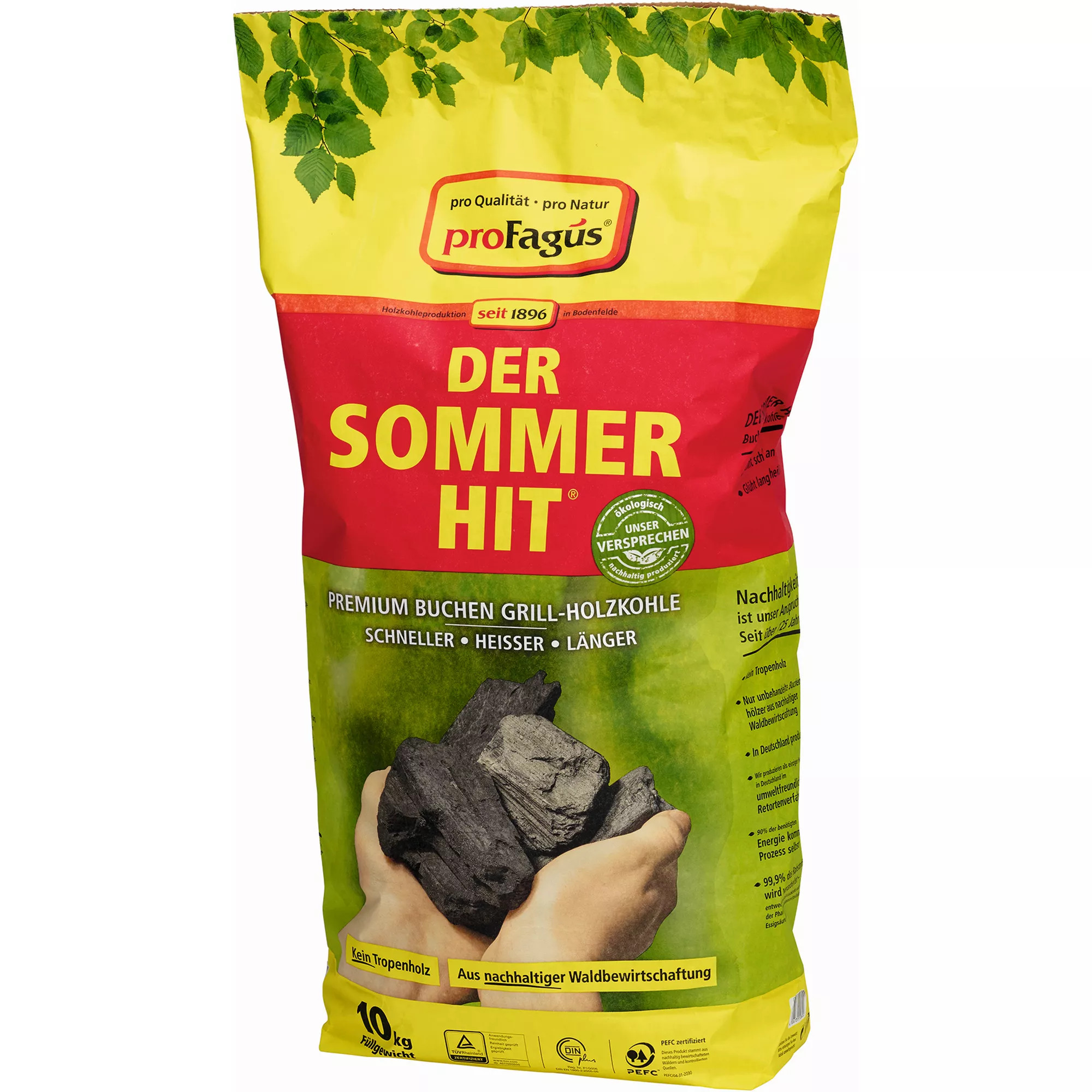 Holzkohle Der Sommer-Hit 10 kg