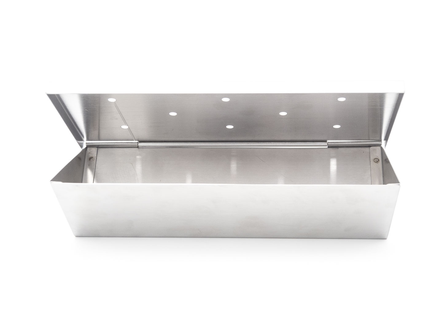 All'Grill® Räucherbox Smokerbox Edelstahl in V-Form