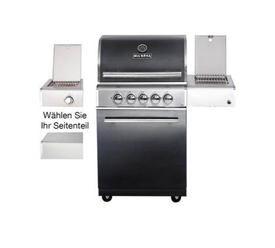 All'Grill® Gasgrill Modular Top Line Chef M Black Grundmodell