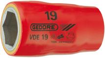 Steckschl.Eins. 1/2" VDE14 x54 mm 6kt. Gedore
