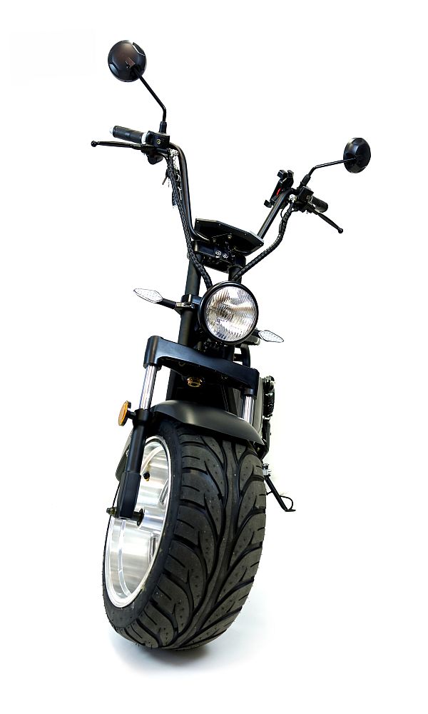 Elektromoped E-Roller City Chopper C25-45 schwarz Strassenzulassung