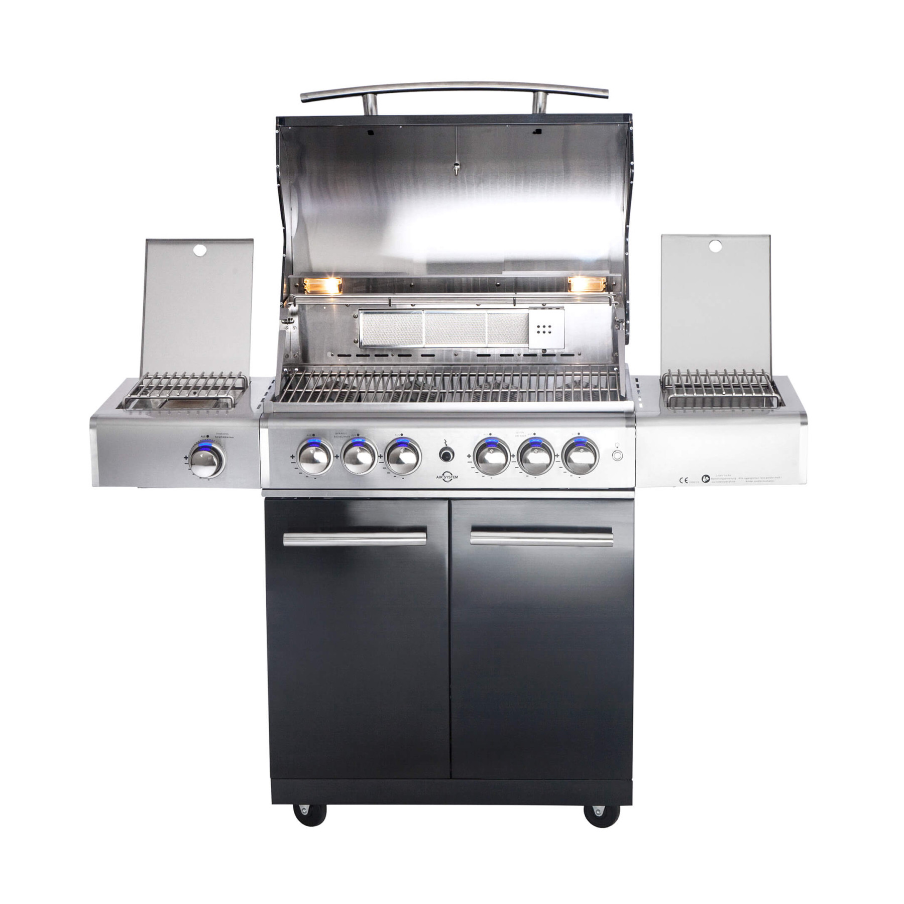 ALL'GRILL® Gasgrill S2 Modular Chef L black