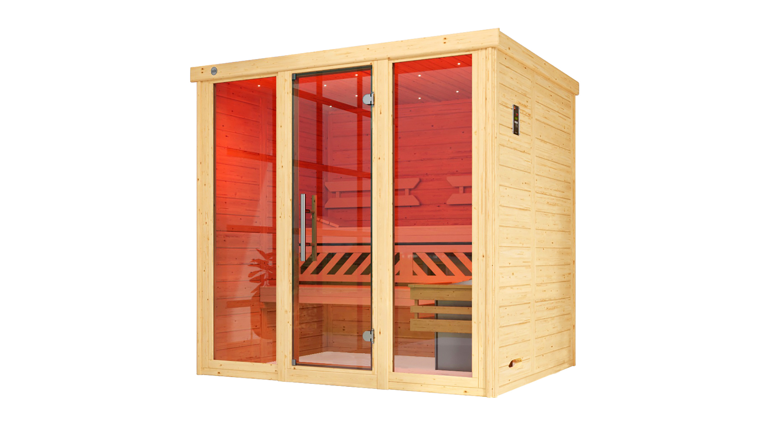 Weka DesginSauna KEMI PANORAMA 2 OS 7,5