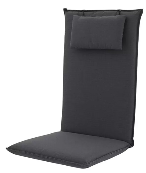 Doppler Auflage / Polster HL ELEGANT anthrazit 119x48x6cm D.2430