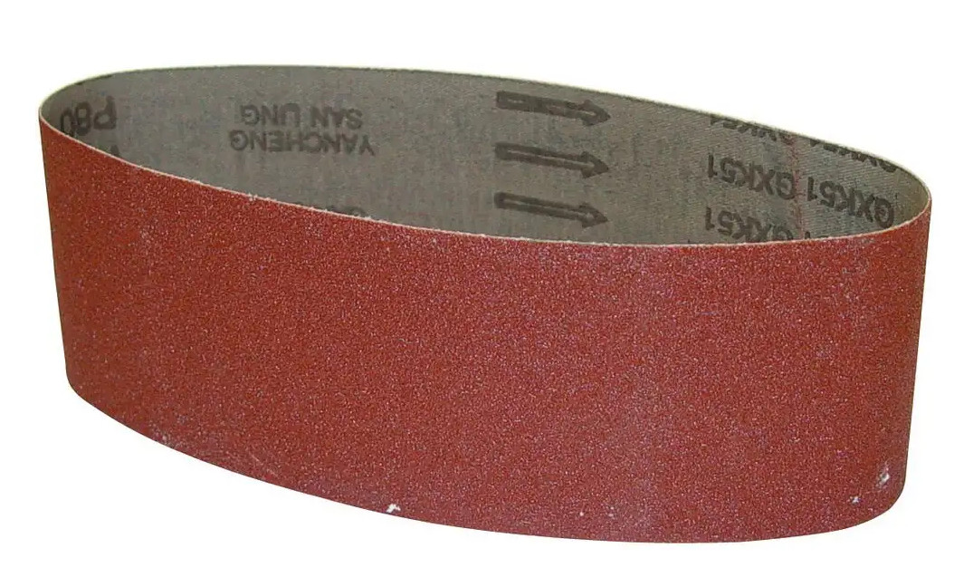GÜDE Schleifband 76x533 mm K80 6-teilig