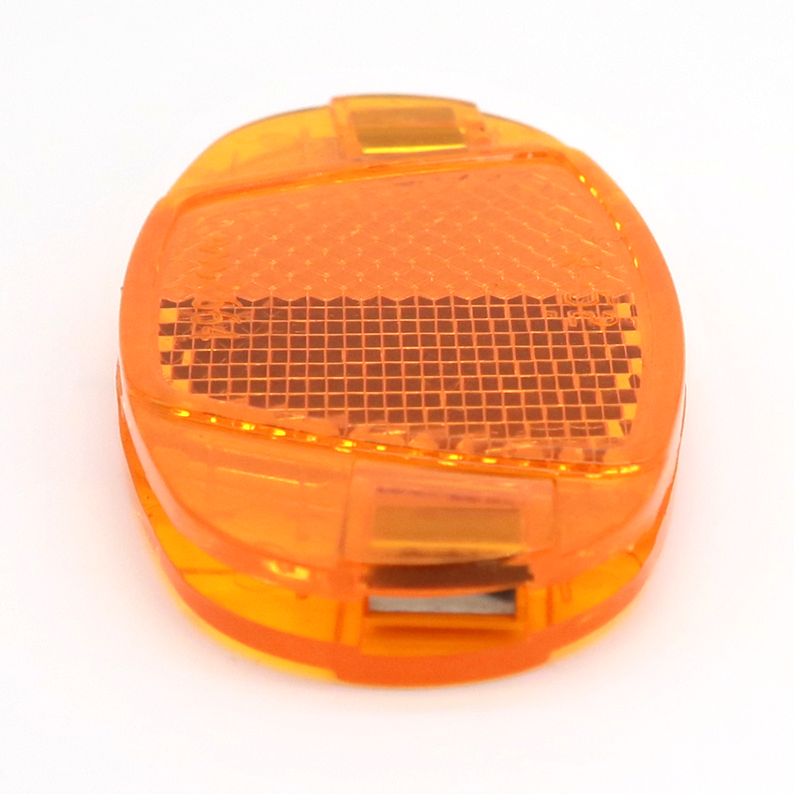 Rolektro Reflektor für Speichen, rund, Orange, 1 Stück für City