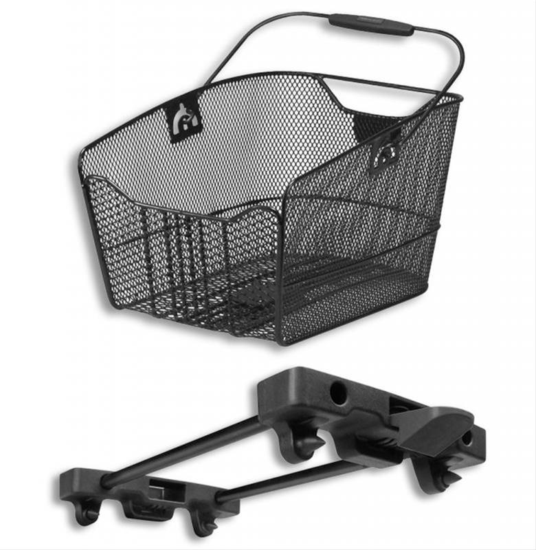 Klickfix Korb 'Citymax'  schwarz