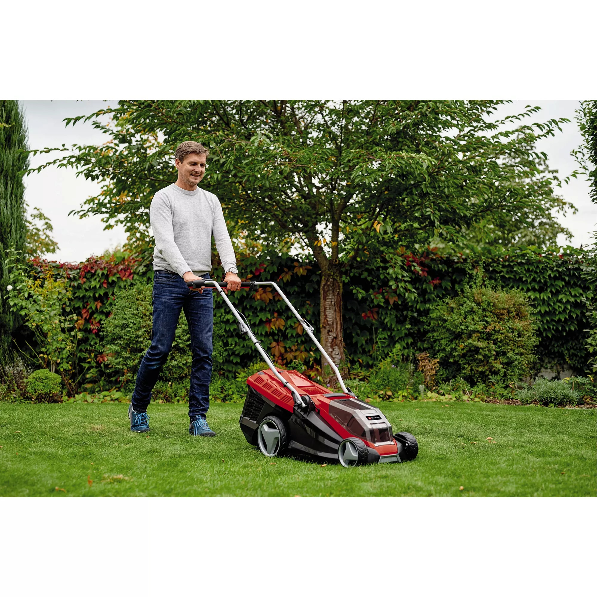 Einhell Akku-Rasenmäher GE-CM 36/36 Li mit Akkus
