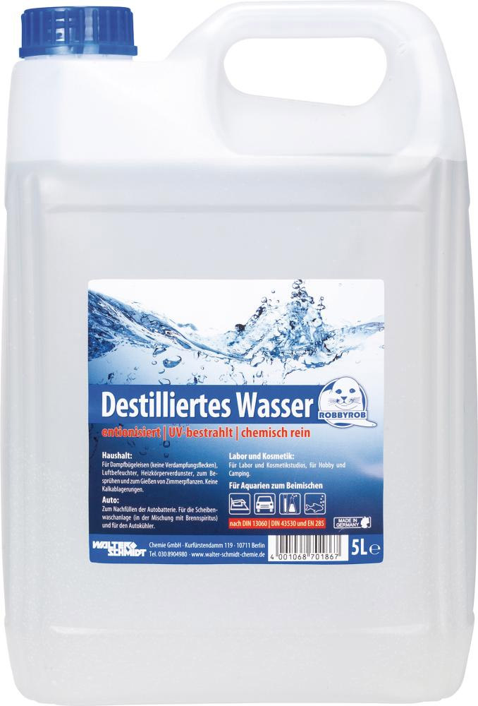 Destilliertes Wasser 5 L Kanister