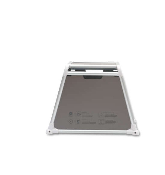 4pets Hundetransportbox ECO 1S black 54,4x54,4x73,5 cm