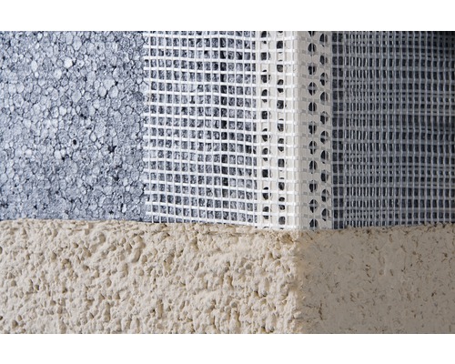 Quick-Mix Gewebeeckwinkel Hart-PVC 2500 mm 100 x 150 mm