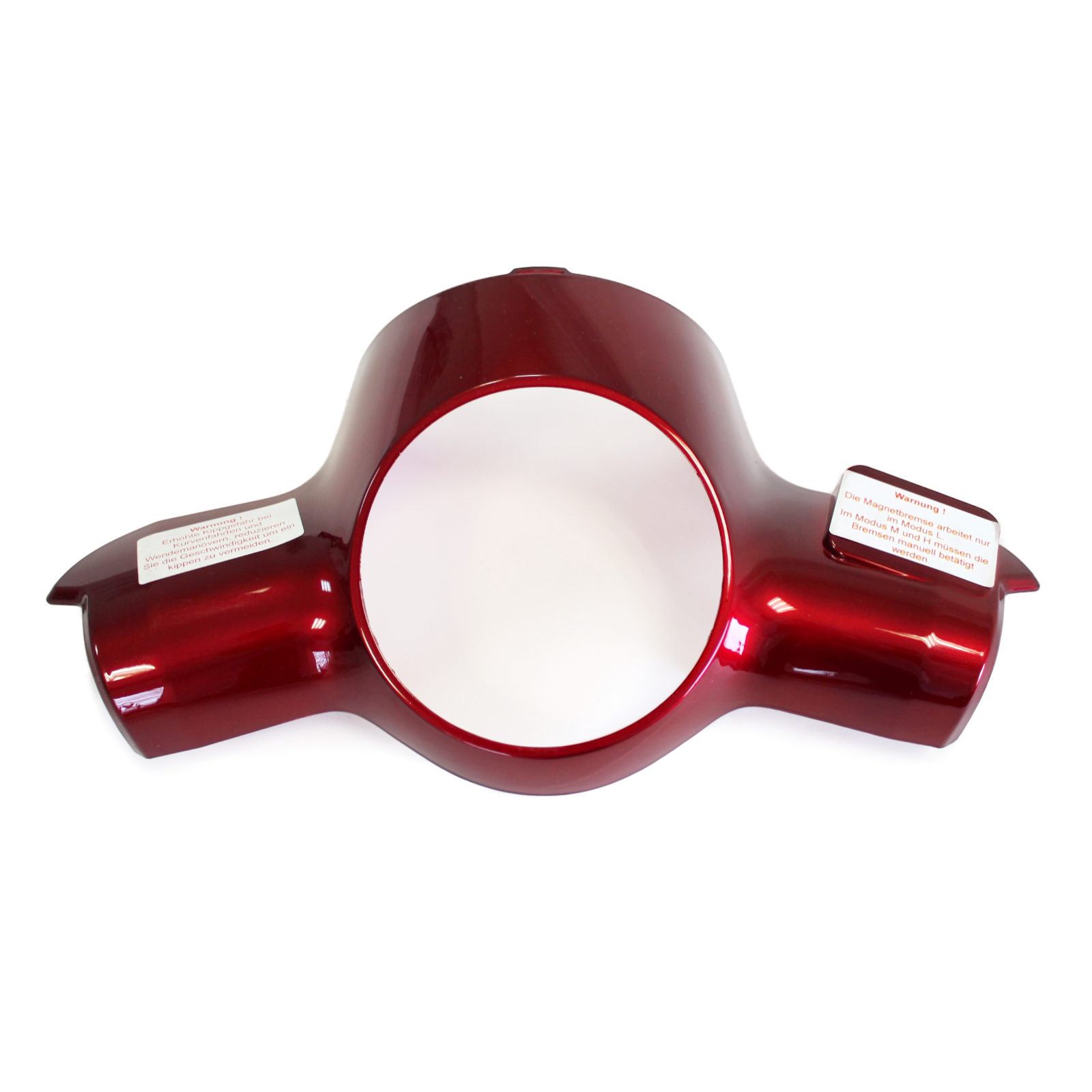 Rolektro Verkleidung Lenker, rot lackiert für Trike25/YD