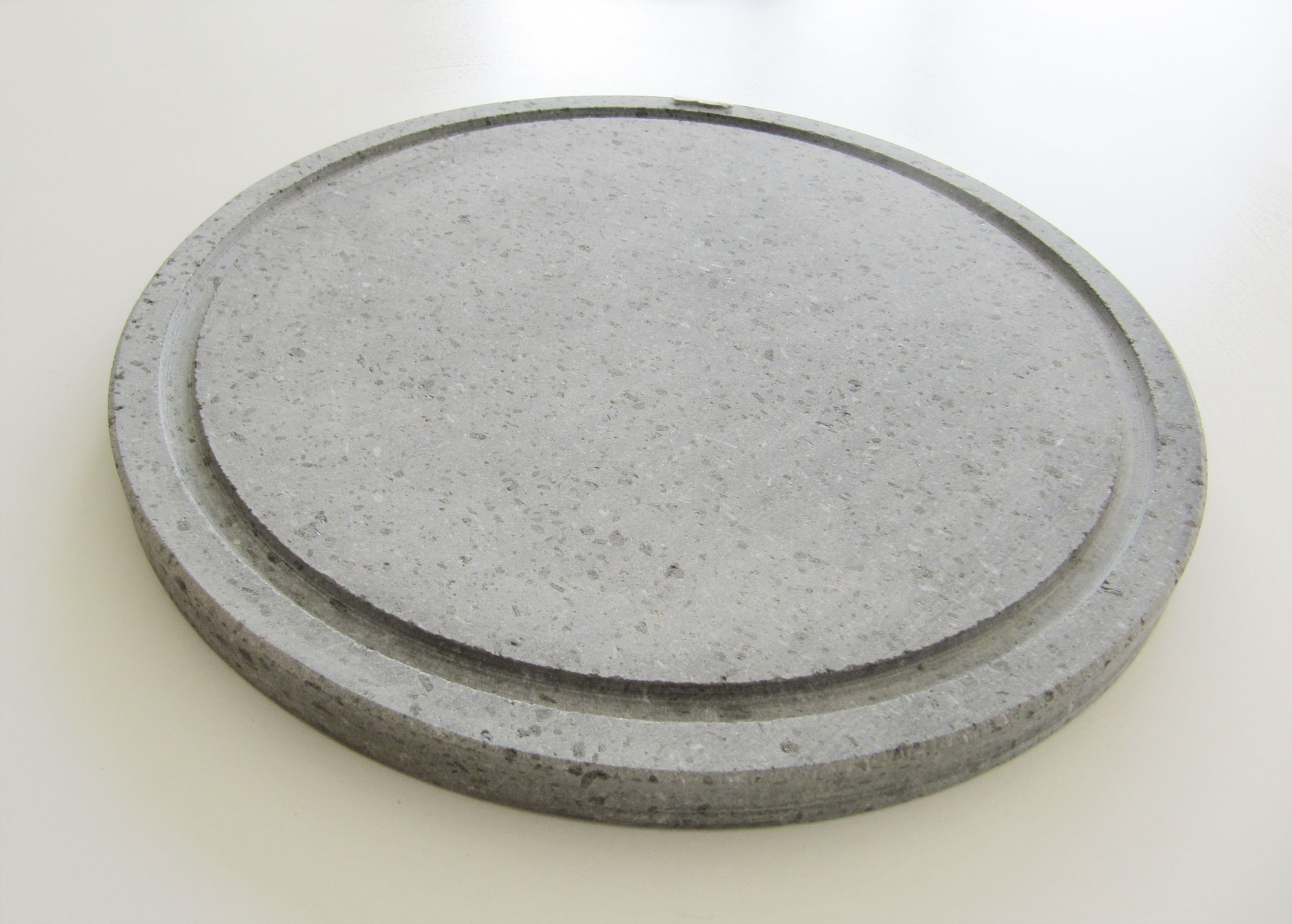 Pizzastein / Deflektorstein  Lavastein  Ø30x2cm