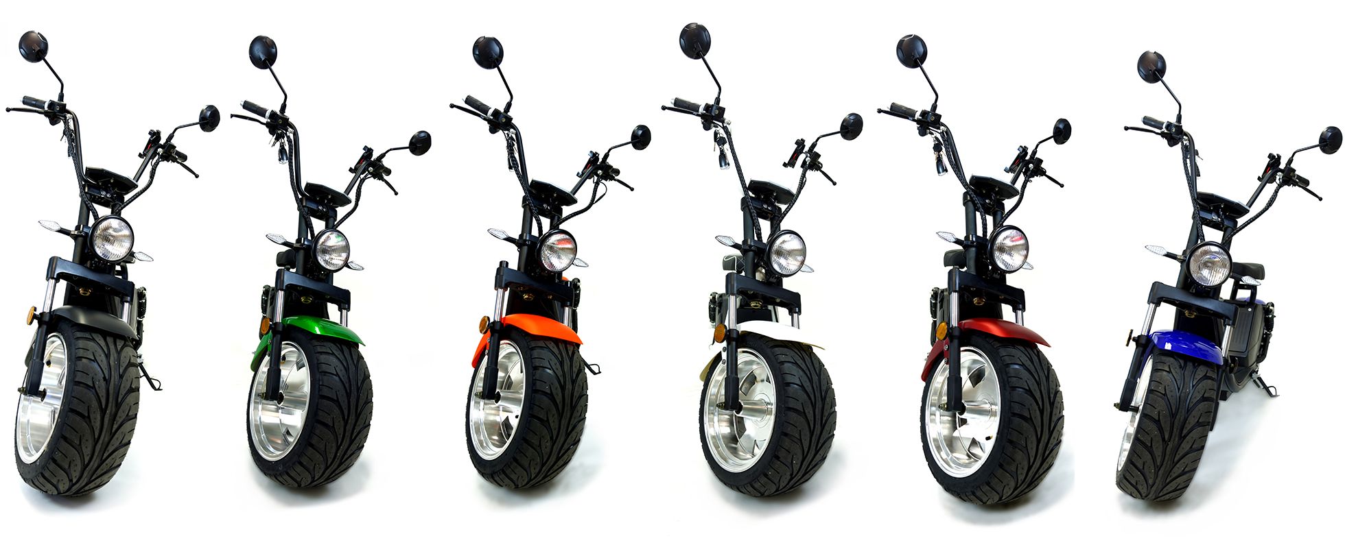 Chopper C25-45 Elektroroller, E-Roller 45Kmh sw-mattgrün