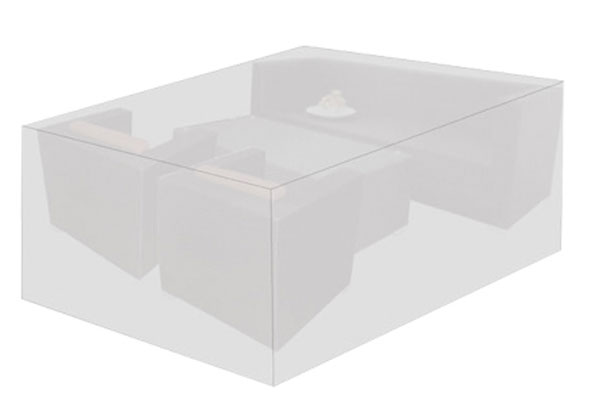 Schutzhülle Wehncke Deluxe für Lounge Set 200x160x80cm anthrazit