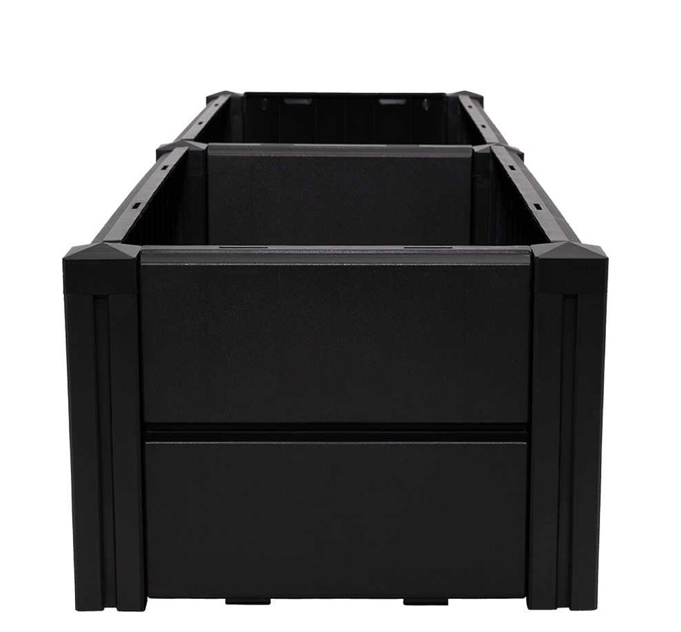 KHW Hochbeet Demeter L schmal 196 Liter anthrazit