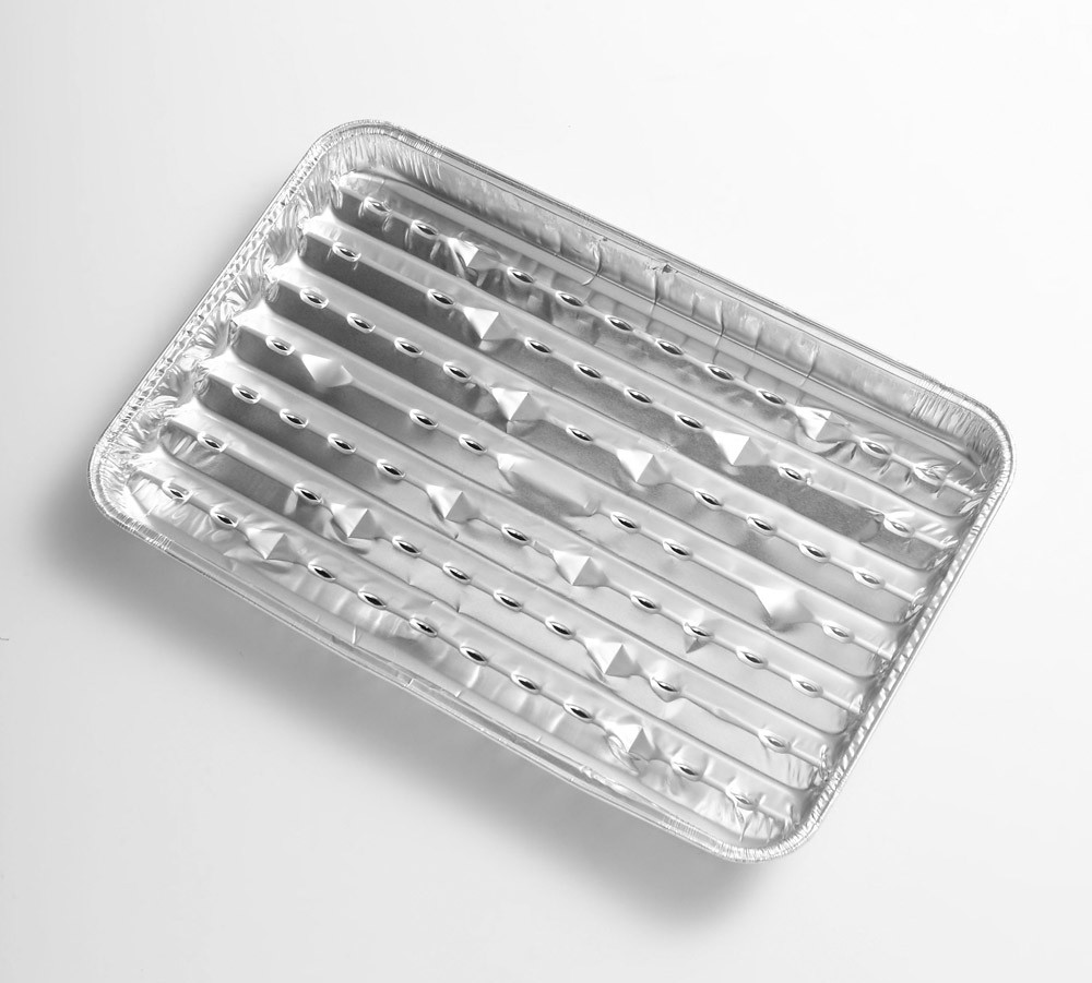 Alu Grillschale / Grillpfanne 5er Pack 34 x 23 cm Landmann 0250