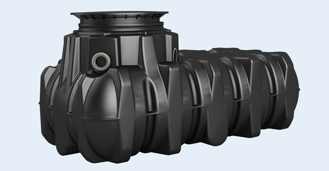 Graf Flachtank-Paket Platin XL Garten-Jet 15.000 l PKW-befahrbar