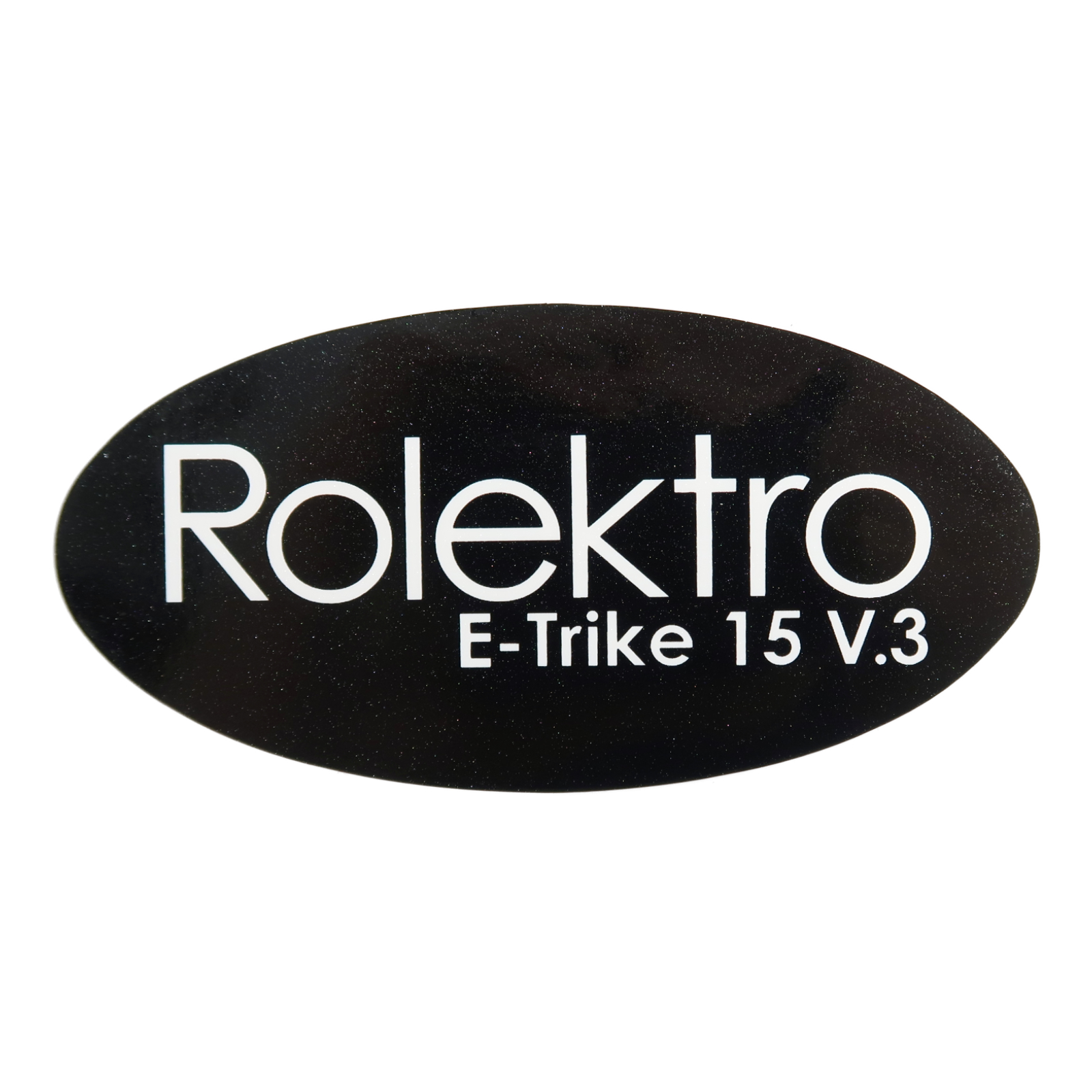 Rolektro Aufkleber Frontschürze "Rolektro E-Trike 15 V.3 für Trike