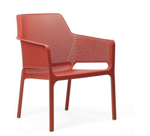 Nardi Gartensessel / Stapelsessel Net Relax Kunststoff corallo