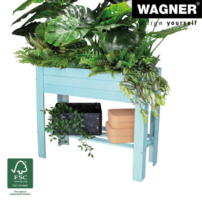 Hochbeet GreenBox Aqua Splash 830x700x345 mm