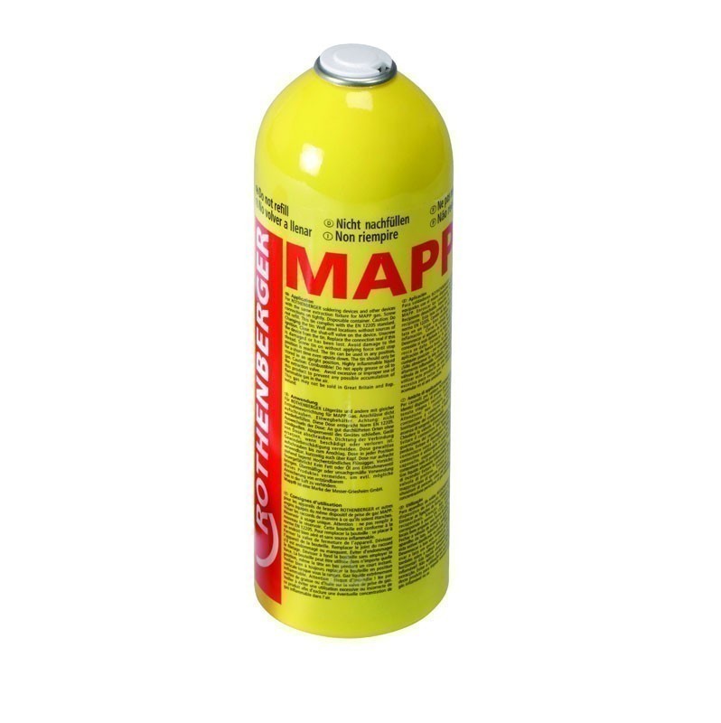 Rothenberger Gas-Kartusche / Schraubkartusche Mapp Gas 750ml
