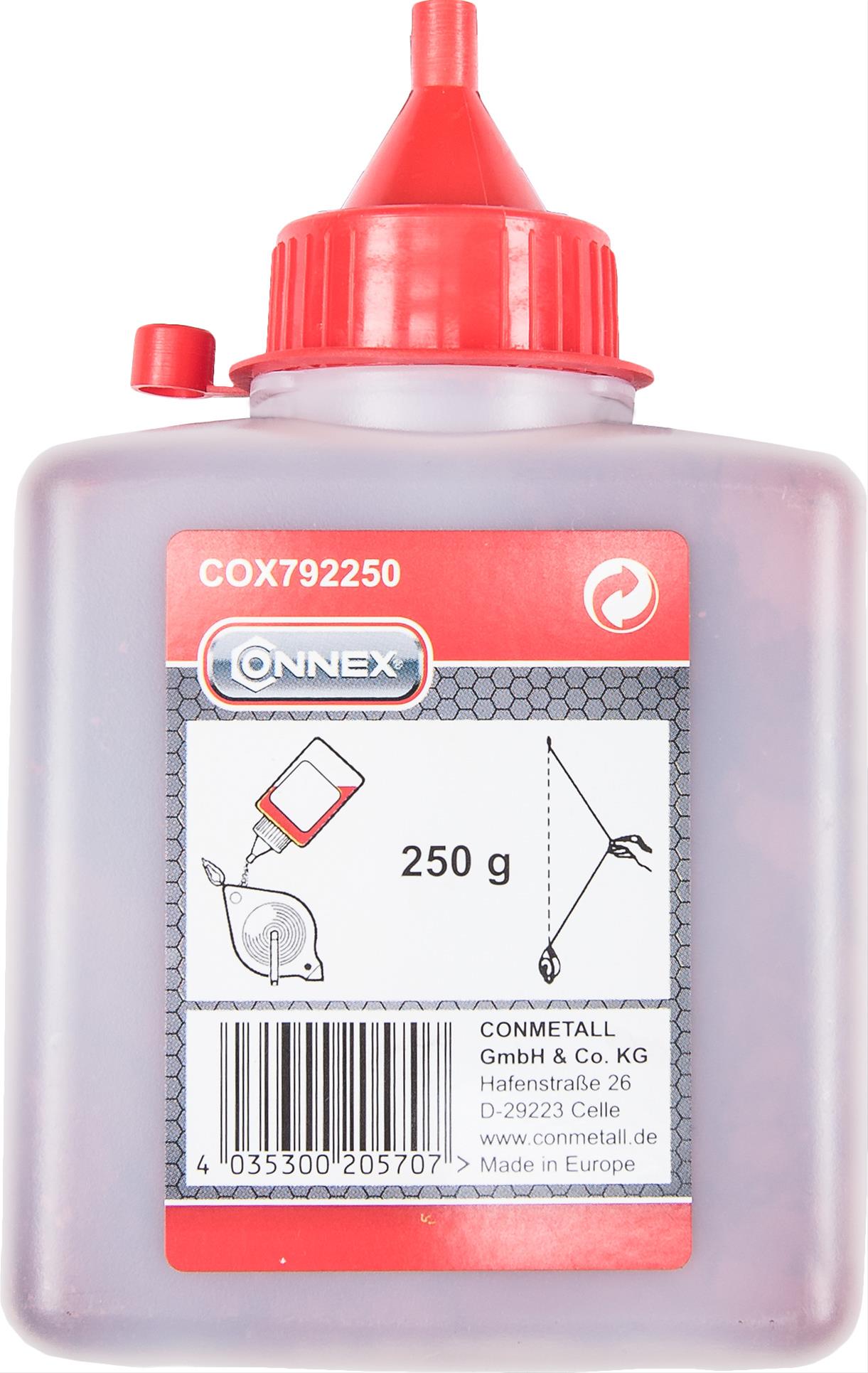 Farbpuder rot 250g f. Schlagschnur