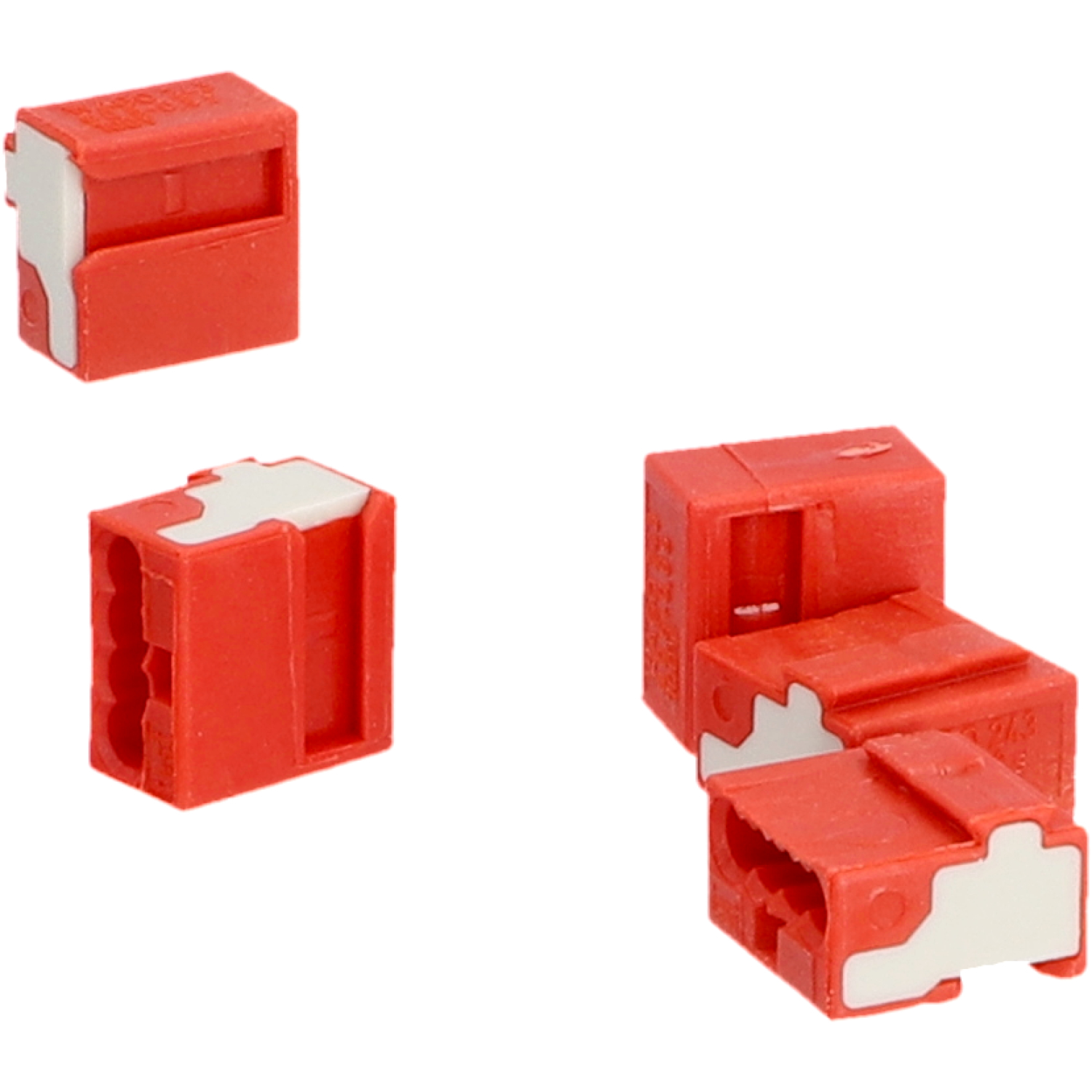 WAGO Steckklemme Micro 4f 0,6-0,8mm² rot 5 Stück