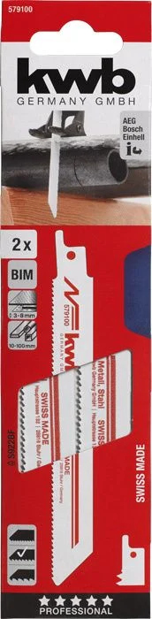 Säbelsägeblätter, Metallbearbeitung, Bi-Metall 152 mm