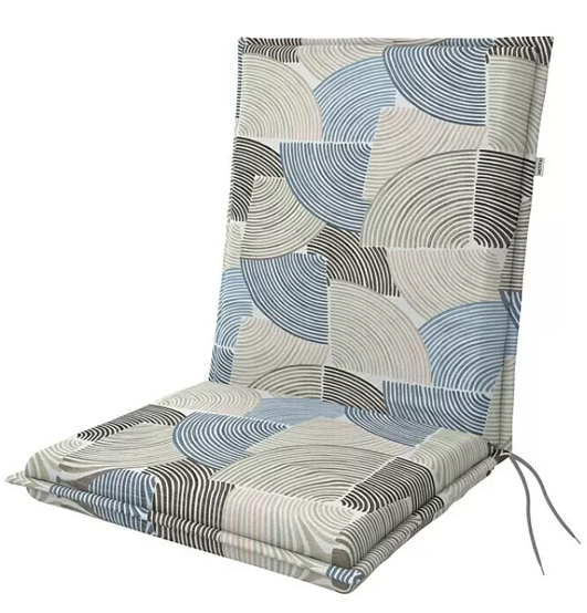 Doppler Auflage / Polster NL Elegant Kreismuster 100x48x6cm D.2240